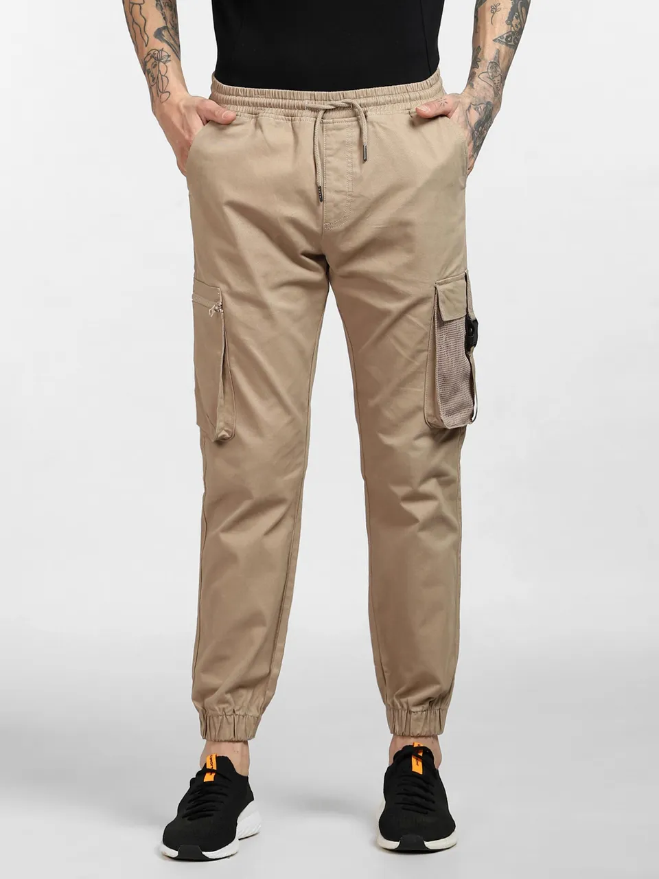 beige cargo pants